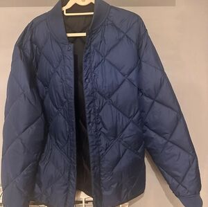 Calvin Klein Men's Reversible Bomber Puffer Jacket